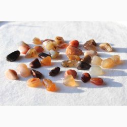 Agat miks krystal - stk. pris