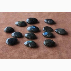 Labradorite Hjerte krystal - stk. pris (fra 2,8 cm til 3,6 cm)