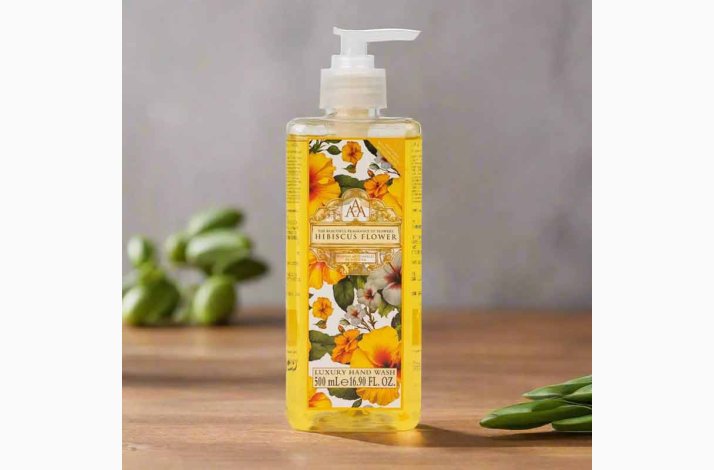Luxury hndsbe Hibiscus Flower, hibiscusblomster flydende hndsbe 500 ml