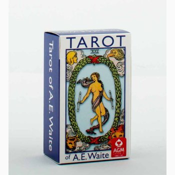 Tarotkort - TAROT Mini Blue Edition Waite A.E. 