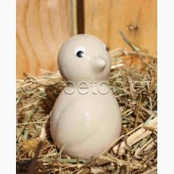 Keramik and H: 5 cm, Beige Blank stk. pris