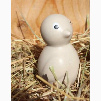 Keramik and H: 5 cm, Beige Mat stk. pris