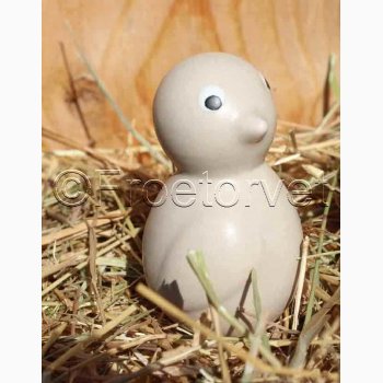 Keramik and H: 5 cm, Beige Mat stk. pris