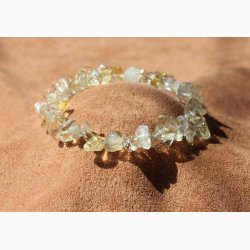 Armbnd med Citrin chip - Krystal armbnd