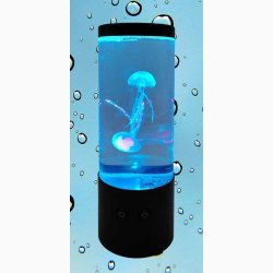 Akvarie Lampe med 2 Svmmende Vandmnd H: 23 cm