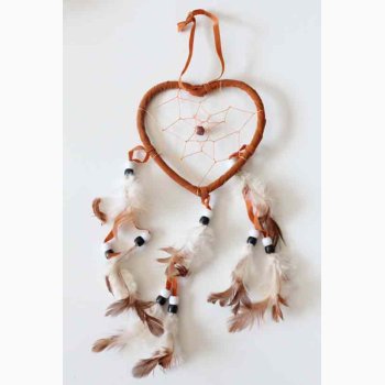 Drmmefanger hjerte diameter 10 cm lngde, vlg