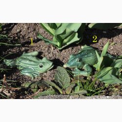 Keramik fr, p 17 cm, liggende, vlg