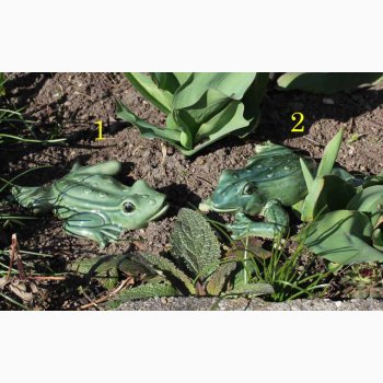 Keramik fr, p 17 cm, liggende, vlg