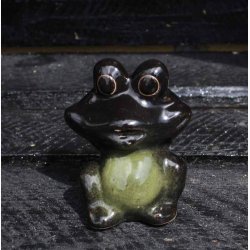 Sm frer H: 4 cm i keramik, vlg