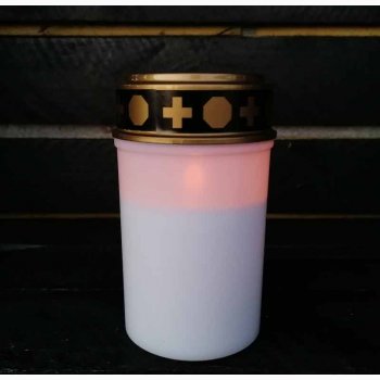 LED Gravlys H:12,5 cm til udendrs anvendelse med sensor