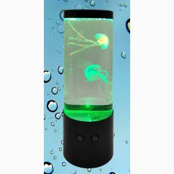 Akvarie Lampe med 2 Svmmende Vandmnd H: 23 cm