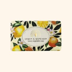 Fast h�nds�be � Lemon &amp; Mandarin / Citron &amp; Mandarin (med sheasm�r) � 190 g, The English Soap Company
