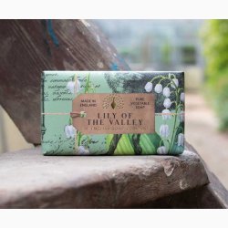 Fast h�nds�be � Lily of the Valley, Liljekonval duft � 190 g � The English Soap Company