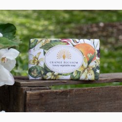 Fast h�nds�be � Orange Blossom / Appelsinblomst (med sheasm�r) � 190 g, The English Soap Company