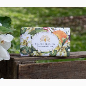 Fast h�nds�be � Orange Blossom / Appelsinblomst (med sheasm�r) � 190 g, The English Soap Company