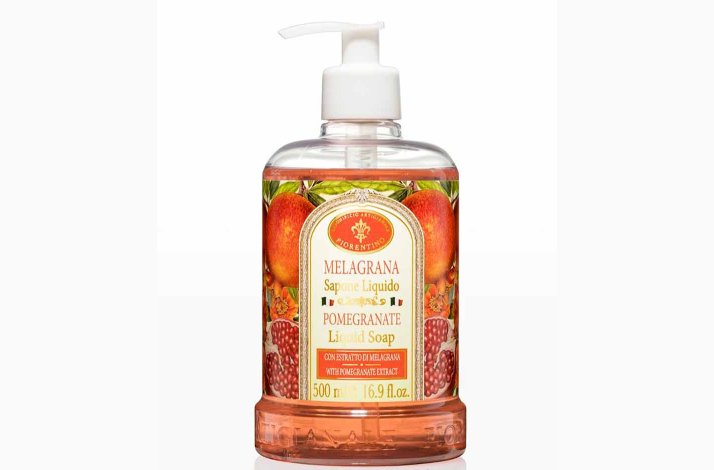 Flydende h�nds�be � Pomegranate med granat�bleekstrakt � 500 ml � Fiorentino