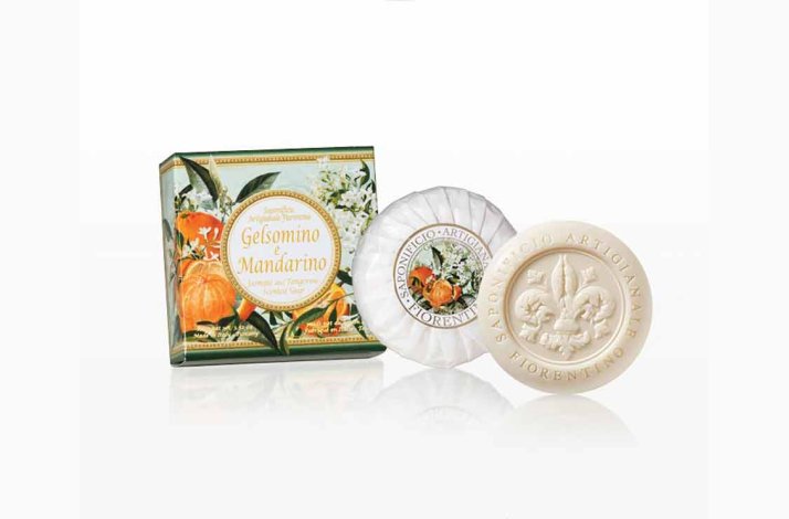 Vegetabilsk Jasmin og mandarinsbe 100 G - Saponificio Artigianale Fiorentino