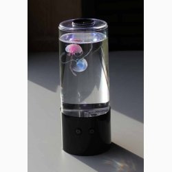 Akvarie Lampe med 2 Svmmende Vandmnd H: 23 cm