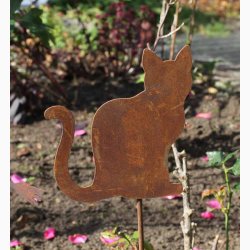 Minikat p stang i jern