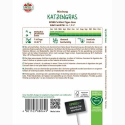 Kattegras �SPERLI�s Mini-Tiger-Gras� � Fr� (r�kker til ca. 1,5 m2)