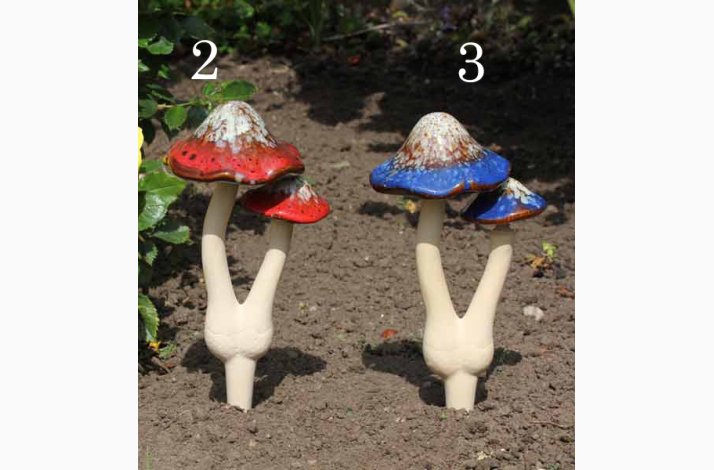 Paddehatte 2 i en 33 cm h�j i keramik, v�lg