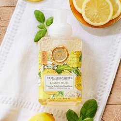 Skum-hndsbe LEMON BASIL 530 ml Citrus/basilikum - Michel Design Works