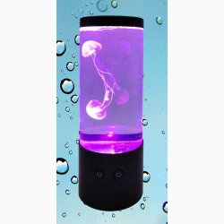 Akvarie Lampe med 2 Svmmende Vandmnd H: 23 cm