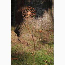 Blomsterskrm i metal H:80 cm.