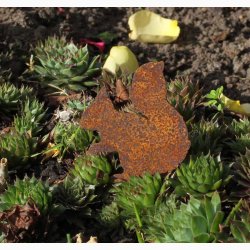 Mini Egern i jern p stick H: 7 cm, B: 6 cm