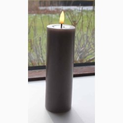 3D flamme Mokka led bloklys ( 5*15 cm)