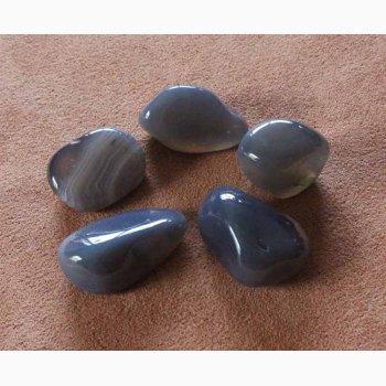 NATURAL AGATE - Agat krystal stk. pris