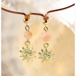 reringe  Solsten &amp; Sol charm Guldfarvet - Krystal reringe