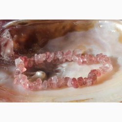 Armbnd med Jordbrkvarts chip - Krystal armbnd