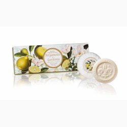 Vegetabilsk Bergamot- og Gardenia sber (3*100 g ) - Saponificio Artigianale Fiorentino