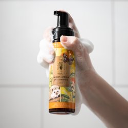 Skumh�nds�be � Sicilian Lemon &amp; Sweet Orange - med aloe vera &amp; vitamin E � 200 ml, The English Soap Company