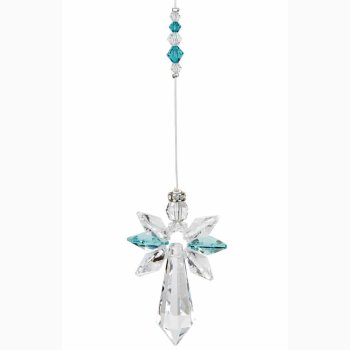 Regnbuedanner Skytsengel Bl Zirkon Krystal