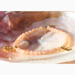 Armbnd med Solsten og Stjerne/Mne/Sol Charms ( 0,4 cm perler) - Krystal armbnd