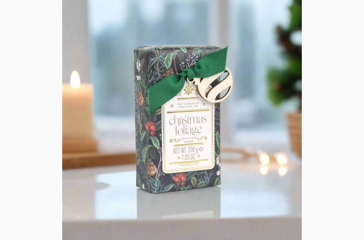 &#127794; Christmas Foliage Sbe 200 g | Triple Milled Julesbe