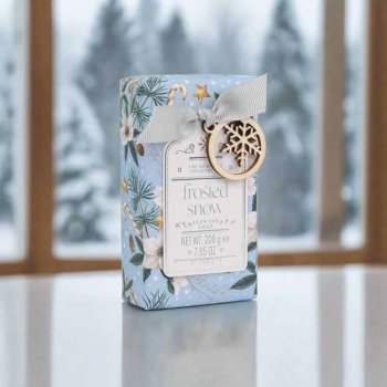 ❄️ Frosted Snow Christmas Sbe 200 g | Triple Milled Julesbe