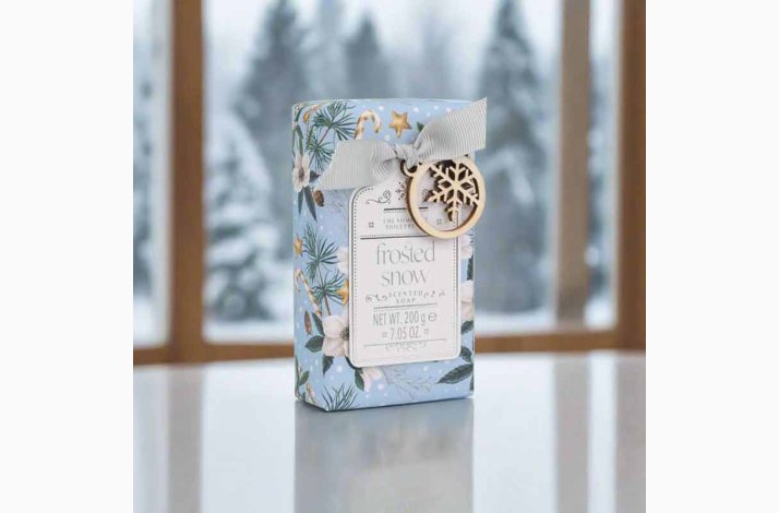 &#10052;&#65039; Frosted Snow Christmas Sbe 200 g | Triple Milled Julesbe