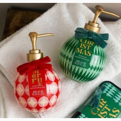 Flydende h�nds�be � Forest Pine Julekugle � 480 ml - jule s�be | The Somerset Toiletry Co.