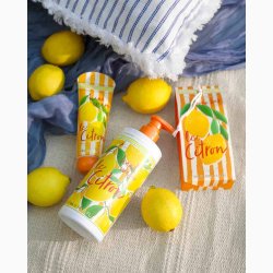 Flydende h�nds�be � Citron | Fruity Stripes Le Citron � 420 ml � The Somerset Toiletry Co.