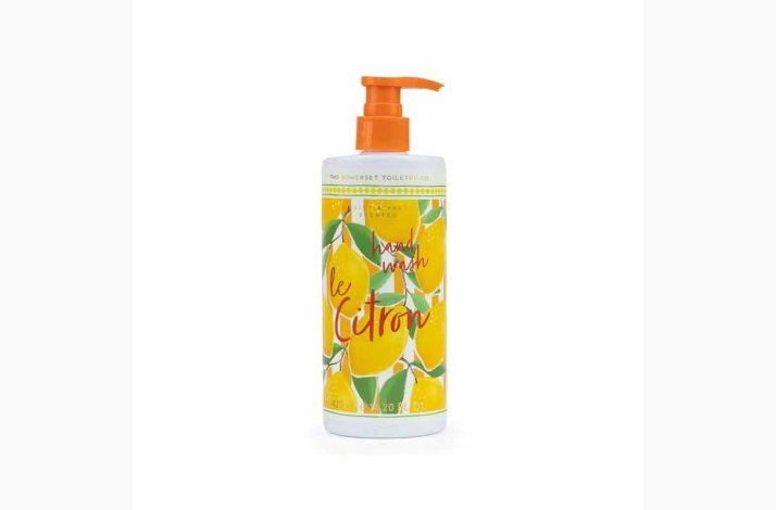 Flydende h�nds�be � Citron | Fruity Stripes Le Citron � 420 ml � The Somerset Toiletry Co.