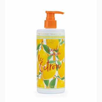 Flydende h�nds�be � Citron | Fruity Stripes Le Citron � 420 ml � The Somerset Toiletry Co.