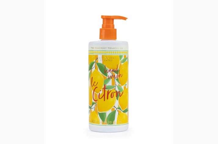 Flydende h�nds�be � Citron | Fruity Stripes Le Citron � 420 ml � The Somerset Toiletry Co.
