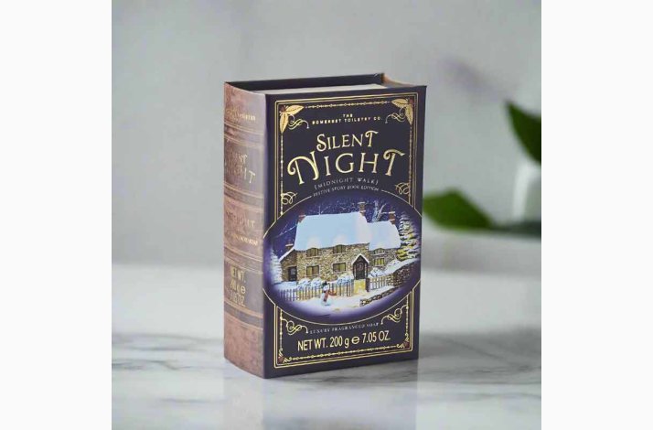 &#128216; Christmas Story Book Sbe  Silent Night (Midnight Walk) 200 g,  Triple Milled Julesbe