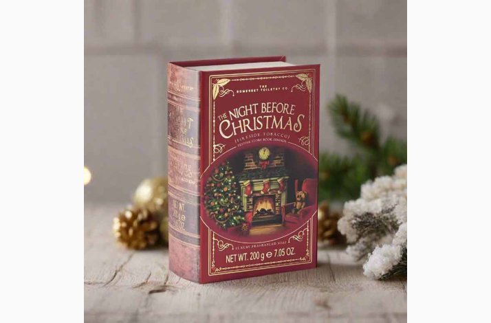 &#10024;Christmas Story Book Sbe  The Night Before Christmas 200 g, Triple Milled Julesbe