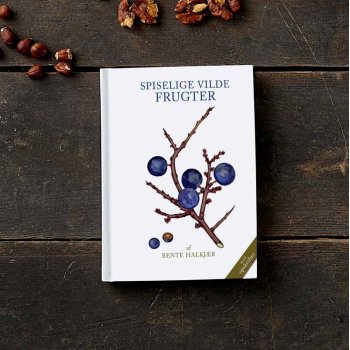 SPISELIGE VILDE FRUGTER 2. udgave af Bente Halkjr, bog