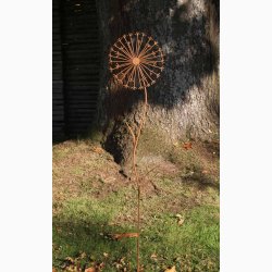 Blomsterskrm i metal H:100 cm.