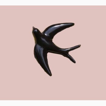 Vgkunst svale i keramik 16 cm - stk. pris